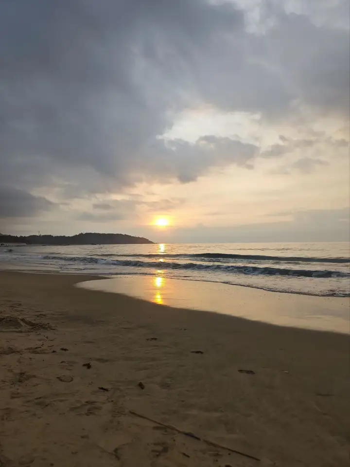 海边的晨昏