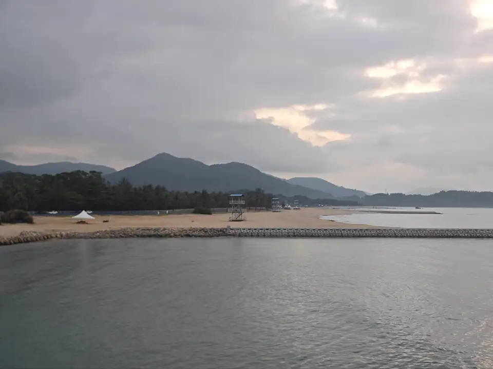海边的晨昏